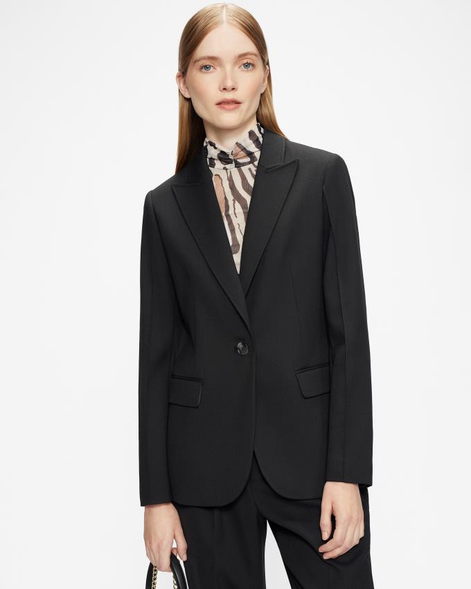 Veste Ted Baker Tailored Single Breasted Noir Femme | PAA-74063936